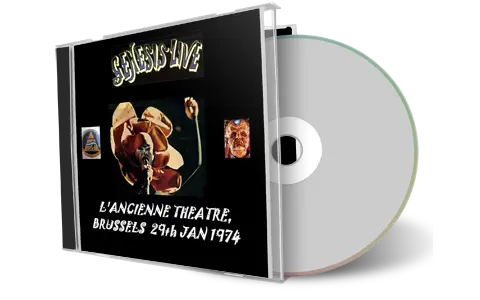 Front cover artwork of Genesis 1974-01-26 CD Brussels Audience