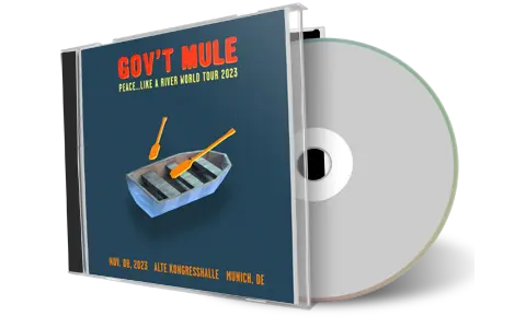 Front cover artwork of Govt Mule 2023-11-08 CD Munich Audience