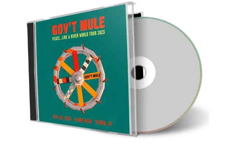 Front cover artwork of Govt Mule 2023-11-09 CD Vienna Audience