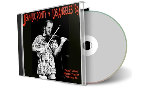 Front cover artwork of Jean-Luc Ponty 1989-11-12 CD Los Angeles Audience