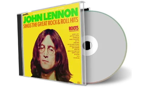 Front cover artwork of John Lennon Compilation CD Roots Soundboard