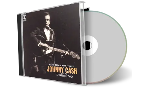 Front cover artwork of Johnny Cash Compilation CD Radio Broadcasts 1956 1959 Soundboard