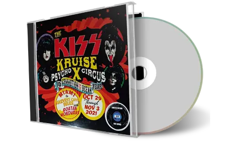 Front cover artwork of Kiss 2021-11-03 CD Norvegian Gem Ship Audience
