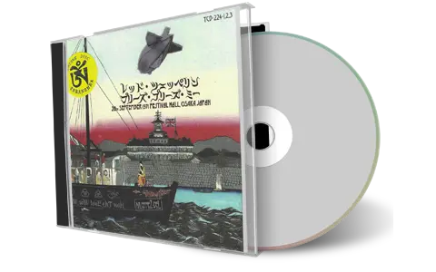 Front cover artwork of Led Zeppelin 1971-09-28 CD Osaka Audience