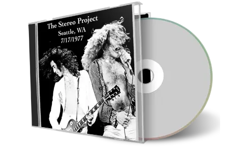 Front cover artwork of Led Zeppelin 1977-07-17 CD Seattle Soundboard