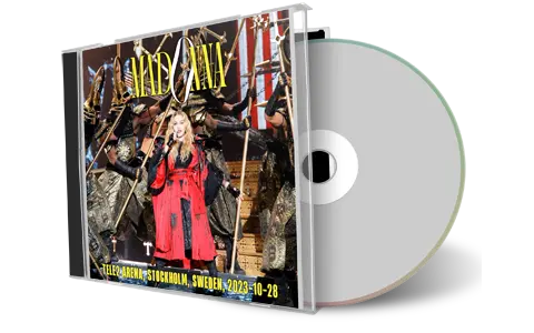 Front cover artwork of Madonna 2023-10-28 CD Stockholm Audience