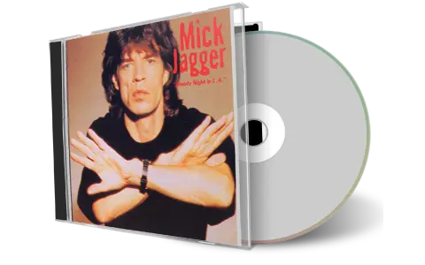 Front cover artwork of Mick Jagger 1987-10-20 CD Los Angeles Audience