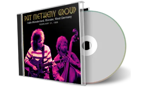 Front cover artwork of Pat Metheny 1988-02-21 CD Munster Audience
