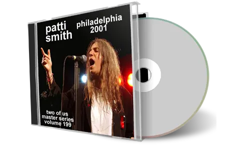 Front cover artwork of Patti Smith 2001-05-07 CD Philadelphia Audience