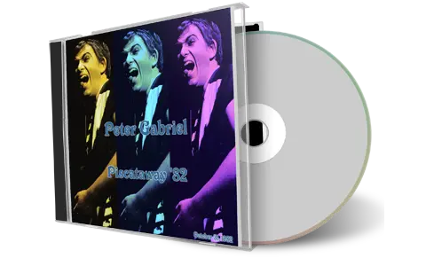 Front cover artwork of Peter Gabriel 1982-10-31 CD Piscataway Audience