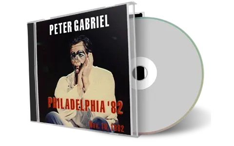 Front cover artwork of Peter Gabriel 1982-11-16 CD Philadelphia Audience
