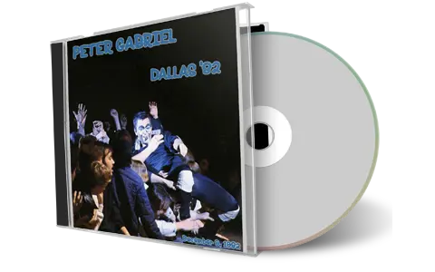 Front cover artwork of Peter Gabriel 1982-12-09 CD Dallas Audience