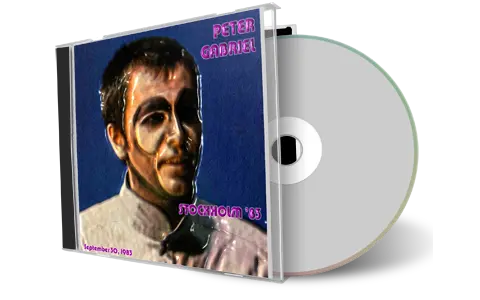 Front cover artwork of Peter Gabriel 1983-09-30 CD Stockholm Audience