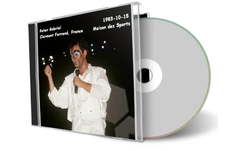 Front cover artwork of Peter Gabriel 1983-10-15 CD Clermont-Ferrand Audience