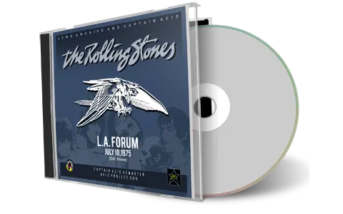 Front cover artwork of Rolling Stones 1975-07-10 CD Inglewood Audience