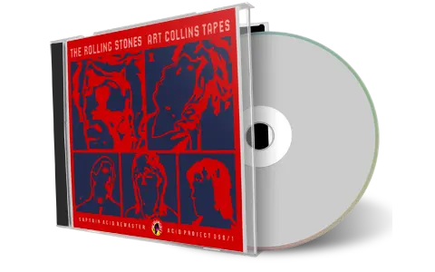 Front cover artwork of Rolling Stones Compilation CD Art Collins Tapes Vol 1 Soundboard