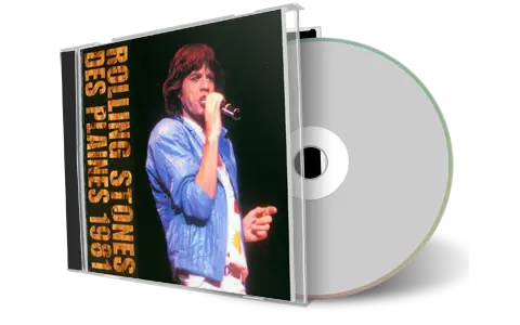 Front cover artwork of Rolling Stones Compilation CD Des Plaines 1981 Soundboard