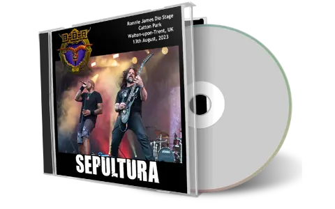 Front cover artwork of Sepultura 2023-08-13 CD Bloodstock Open Air Audience