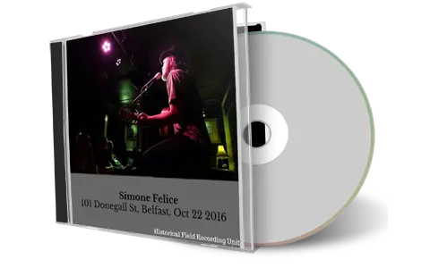 Front cover artwork of Simone Felice 2016-10-22 CD Belfast Audience