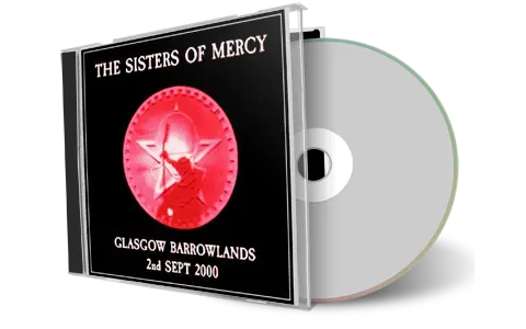 Front cover artwork of Sisters Of Mercy 2000-09-02 CD Glasgow Audience