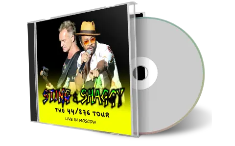 Front cover artwork of Sting And Shaggy 2018-11-11 CD Moscow Audience