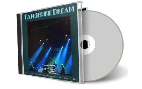 Front cover artwork of Tangerine Dream 2023-09-16 CD Albuquerque Audience