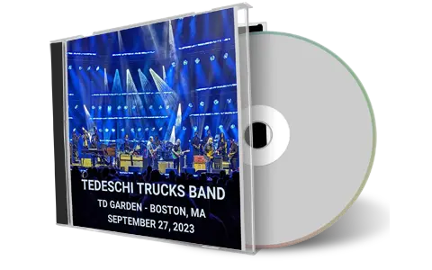 Front cover artwork of Tedeschi Trucks Band 2023-09-27 CD Boston Audience