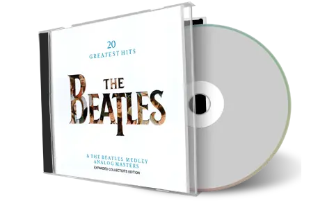 Front cover artwork of The Beatles Compilation CD 20 Greatest Hits Medley Soundboard