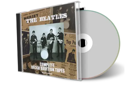 Front cover artwork of The Beatles Compilation CD Complete Decca Audition Tapes Master Edition Soundboard