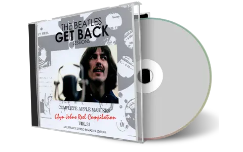 Front cover artwork of The Beatles Compilation CD Get Back Sessions Apple Masters Glyn Johns Reel Vol.3 Soundboard
