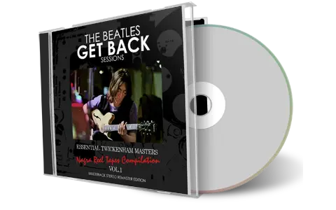Front cover artwork of The Beatles Compilation CD Get Back Sessions Essential Twickenham Masters Nagra Reel Tapes Compilation Vol. 1 Soundboard
