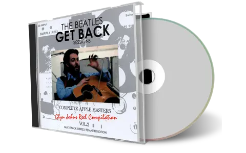 Front cover artwork of The Beatles Compilation CD Get Back Sessions Glyn Johns Reel Compilation Vol.2 Soundboard