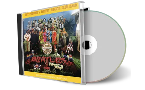 Front cover artwork of The Beatles Compilation CD Sgt Peppers Recording Sessions Chronology Discs 1 And 2 Soundboard