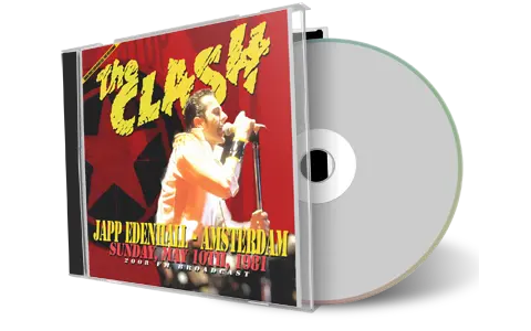 Front cover artwork of The Clash 1981-05-10 CD Amsterdam Soundboard