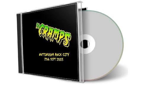 Front cover artwork of The Cramps 2003-09-25 CD Nottingham Audience