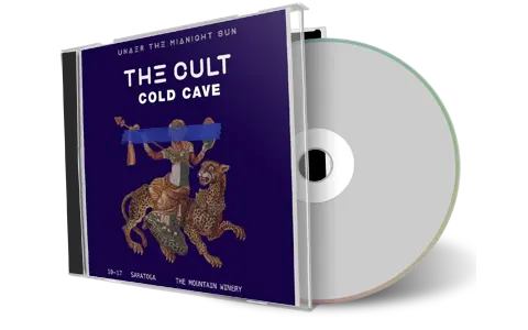 Front cover artwork of The Cult 2023-10-17 CD Saratoga Audience