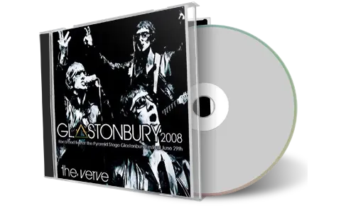 Front cover artwork of The Verve Compilation CD Glastonbury 2008 Soundboard