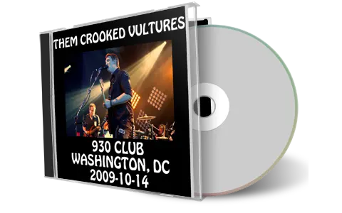 Front cover artwork of Them Crooked Vultures 2009-10-14 CD Washington Audience