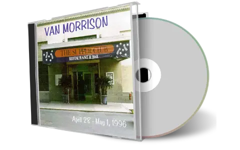 Front cover artwork of Van Morrison Compilation CD Volume 14 The Supper Club April 28 To May 1 1996 Audience