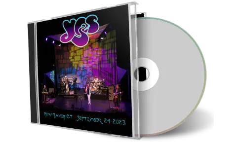 Front cover artwork of Yes 2023-09-24 CD New Haven Audience