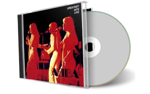 Front cover artwork of Abba Compilation CD Greates Hits Live 1981 Soundboard