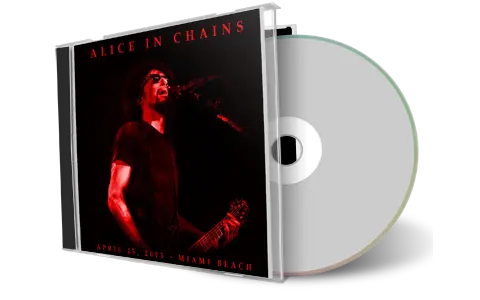 Front cover artwork of Alice In Chains 2013-04-25 CD Miami Beach Audience