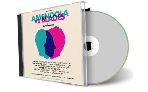 Front cover artwork of Amendola Vs Blades 2023-09-17 CD Palo Alto Audience