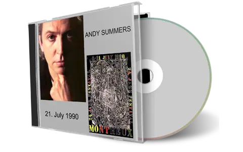 Front cover artwork of Andy Summers 1990-07-21 CD Montreux Jazz Festival Soundboard