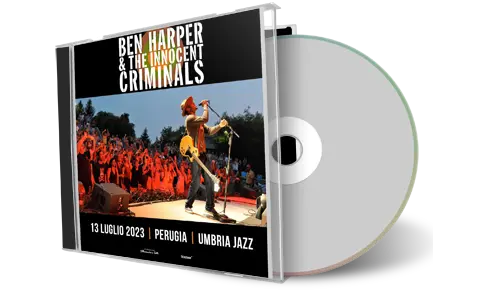 Front cover artwork of Ben Harper And Innocent Criminals 2023-07-13 CD Perugia Audience