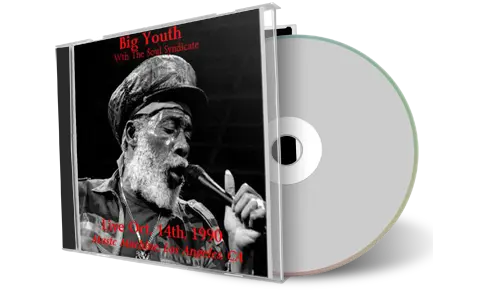 Front cover artwork of Big Youth 1990-09-14 CD Los Angeles Audience