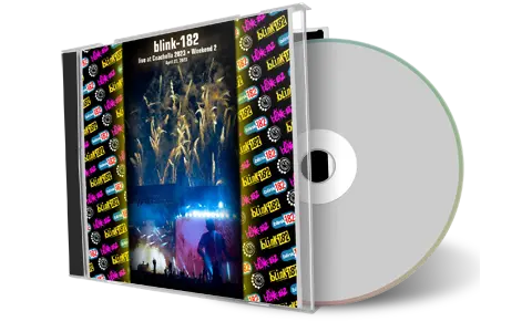 Front cover artwork of Blink 182 2023-04-23 CD Indio Audience