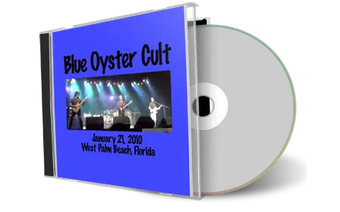 Front cover artwork of Blue Oyster Cult 2010-01-21 CD West Palm Beach Audience