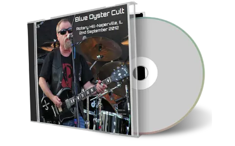 Front cover artwork of Blue Oyster Cult 2012-09-12 CD Naperville Audience