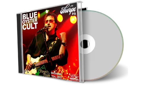 Front cover artwork of Blue Oyster Cult 2012-12-07 CD Jim Thorpe Audience